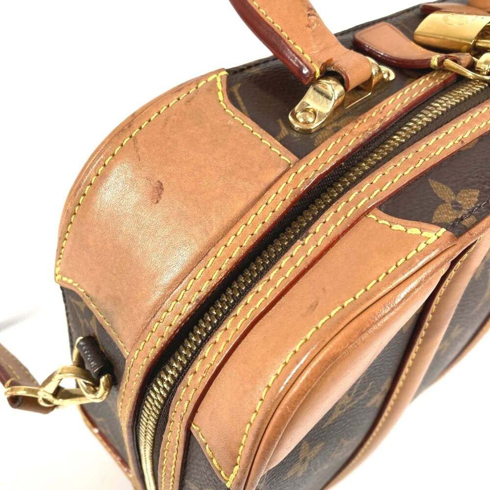 LOUIS VUITTON Brown Monogram Canvas Shoulder Bag - Picture 10 of 16